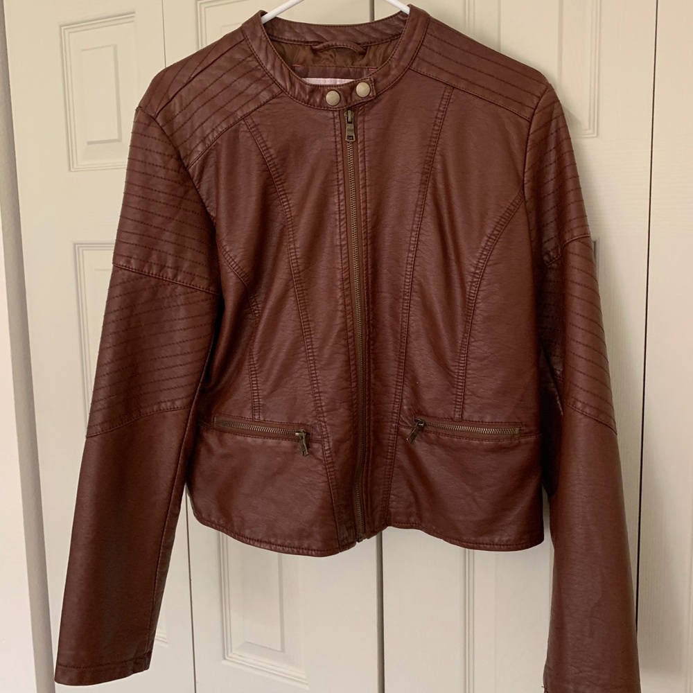 Leather jacket